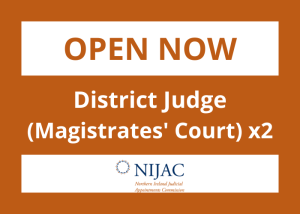 District Judge (Magistrates' Court) x2