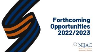 Forthcoming Opportunities Forthcoming Opportunities