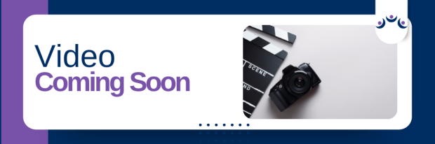 A placeholder saying 'Video coming soon'